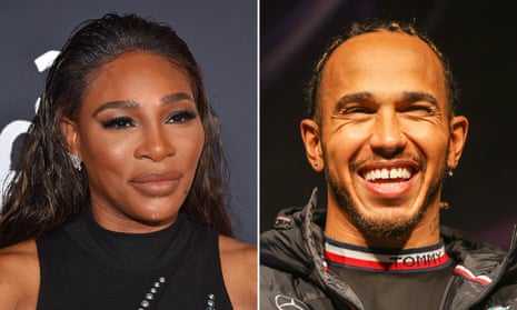 Serena Williams and Lewis Hamilton.