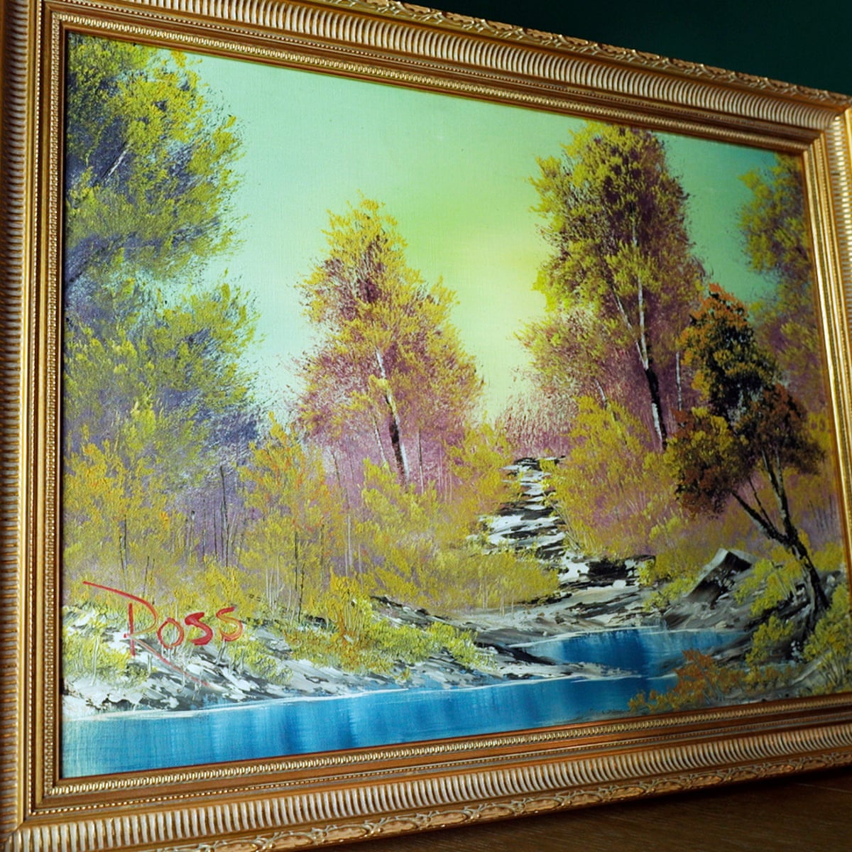 Bob Ross's first TV painting goes on sale for nearly $10m, Minnesota