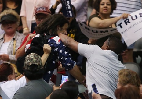 Protester with ‘Trump is a war criminal’ banner removed from Trump rally in New York state – US politics live | Donald Trump Protester with ‘Trump is a war criminal’ banner removed from Trump rally in New York state – US politics live | Donald Trump