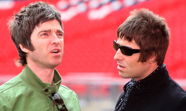 The caustic outbursts, the raw charisma, the conkers … 50 reasons to love Liam Gallagher at 50 | Liam Gallagher 5 Brotherly love … Noel and Liam ahead of Oasis’ Wembley Stadium concerts in 2008.
