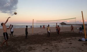 Beach volleyball Durban