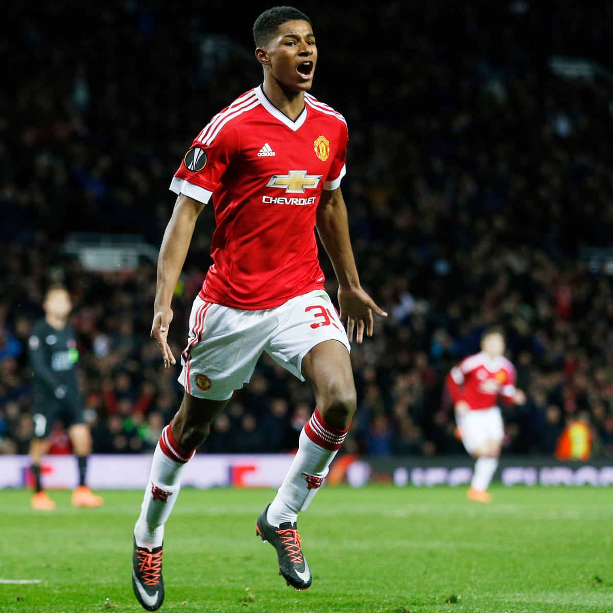 Marcus Rashford Doubles Up To Become Manchester United S Latest Saviour James Riach Football The Guardian