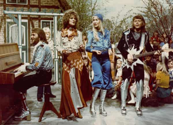 Abba in their pop prime in a 1977 television performance.