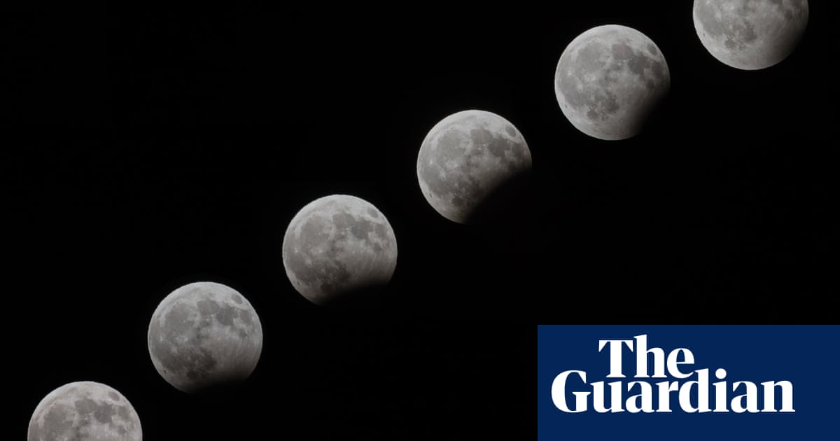 The sturgeon full moon in partial eclipse in pictures Science The