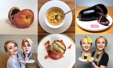 Some of the intricate and realistic cake creations by artist and celebrity chef Natalie Sideserf.