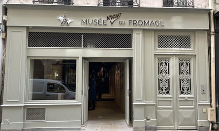 The exterior of the newly-opened Musee du Fromage in Paris.