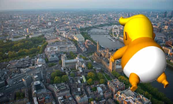 Balloon Trump Is The Perfect British Protest An International Tour Awaits Protest The Guardian