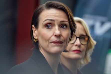 Suranne Jones and Julie Delpy in Hostage
