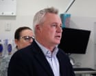 Australia news live: Tasmanian premier Jeremy Rockliff called back to Government House