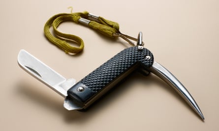 A penknife Katie Dore owns that used to belong to her ex