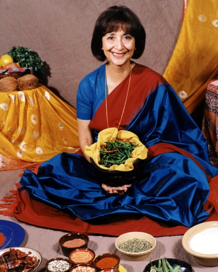 Madhur Jaffrey on the BBC’s Flavours of India: ‘Calm, dignified and utterly no-nonsense.’