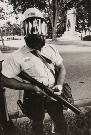 Jill Freedman, Untitled (Police officer), 1968 See more of Jill’s NYPD street cops here