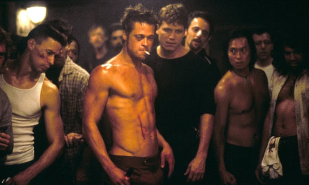 Brad Pitt in 1999 film Fight Club.