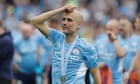 Guardiola salutes his 'legends' after Manchester City's title triumph