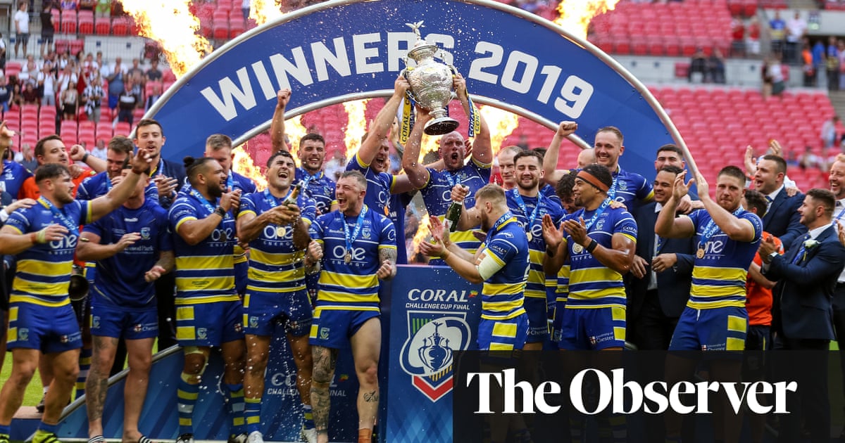 Warrington feast on St Helens errors to seal shock Challenge Cup triumph