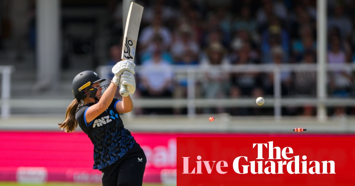 England v New Zealand: second women’s T20 cricket international – live