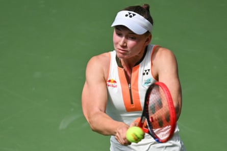 Elena Rybakina proved excessively powerful for Emma Raducanu during their third-round clash.