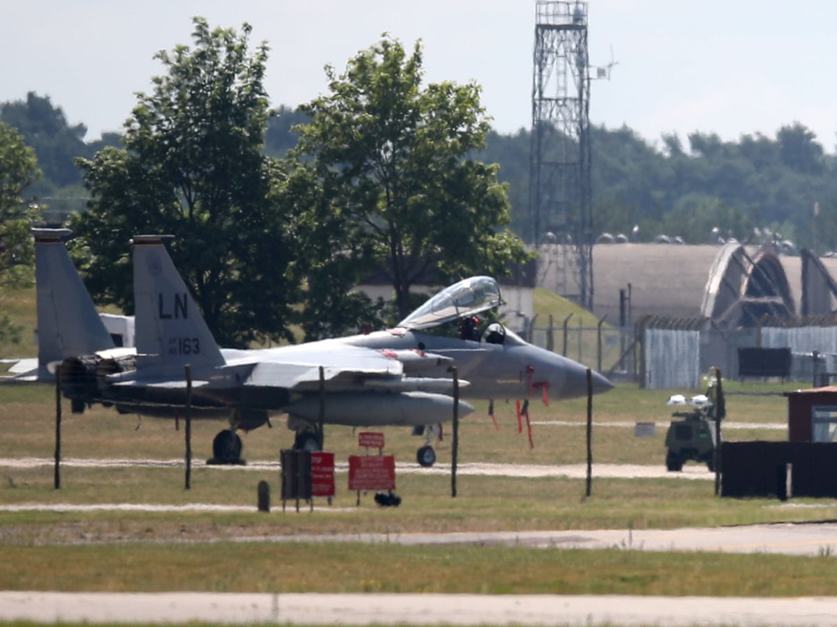 Us Fighter Pilot Whose Jet Crashed Into North Sea Named Us Military The Guardian Us Fighter Pilot Whose Jet Crashed Into North Sea Named Us Military The Guardian