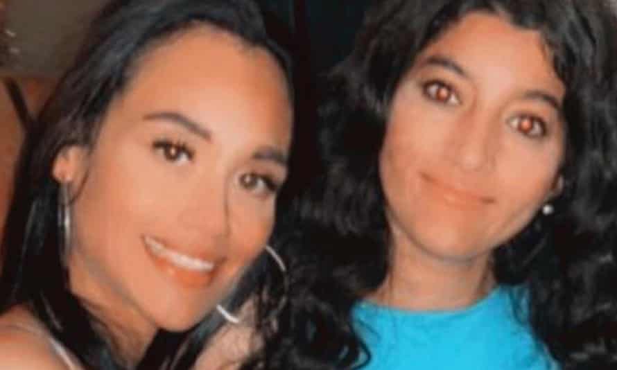 Chantelle Cole smiling with Zara Aleena.