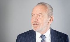Lord Alan Sugar seen at the Royal Society of Chemistry in central London, 5 October 2017