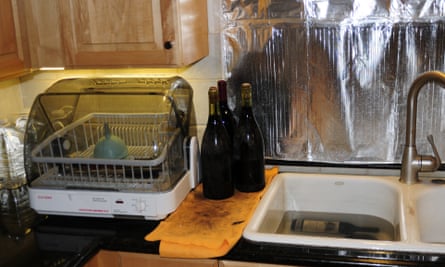 Caught red-handed: bottles being prepared att Kurniawan’s California home