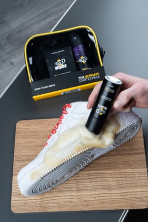 Keep your trainers clean on the go with Crep Protect’s travel set. The spray protects against rain, stainable liquids and dirt; use Cure Foam for on the spot cleaning, and wipes for a quick sneaker refresh. £22, crepprotect.com