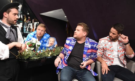 James Cordon dons an OppoSuits jacket
