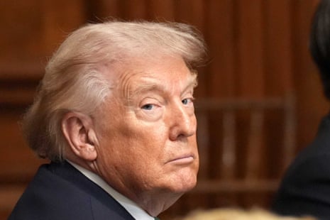 US president Donald Trump during the Friends of Ireland luncheon at the US Capitol on Tuesday.