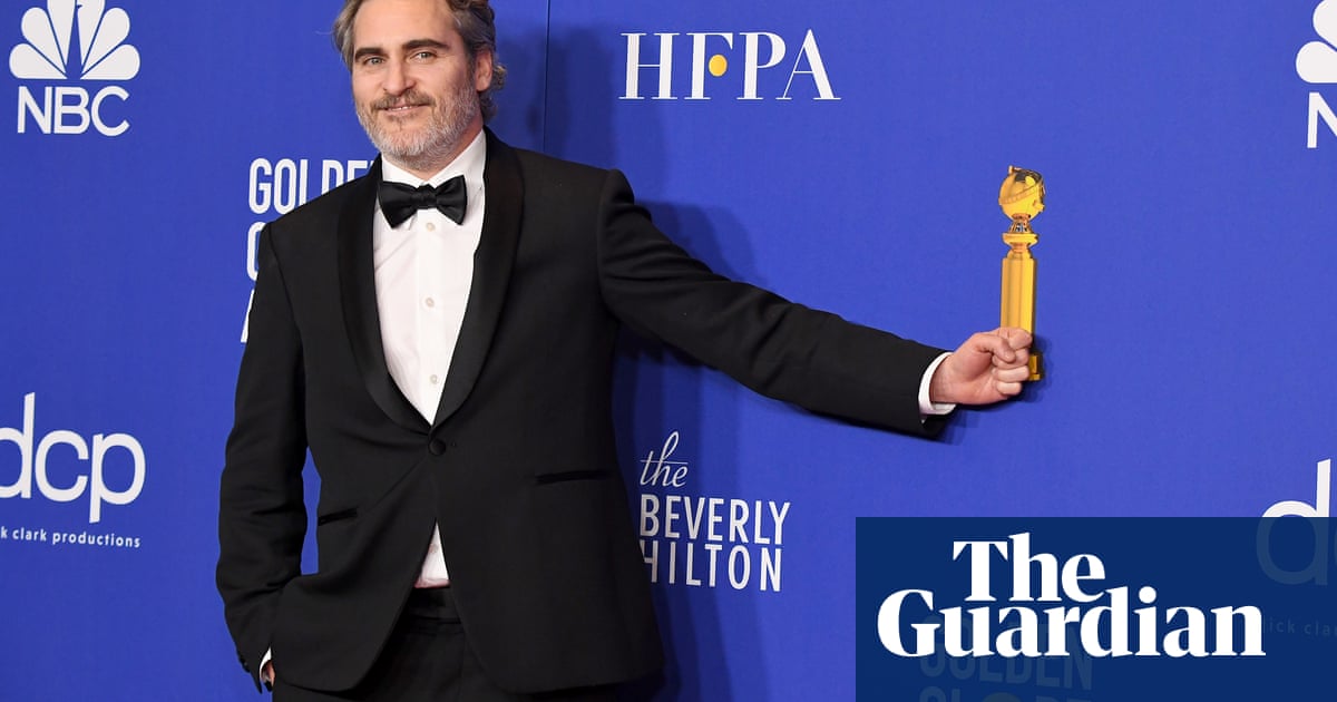 Can Joaquin Phoenix save the planet by wearing one tuxedo for the whole awards season?
