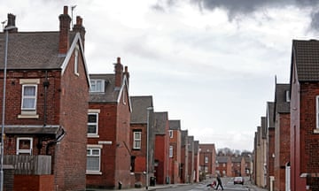 A street lined with houses in Leeds