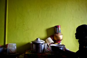 A woman who was abducted in South Sudan