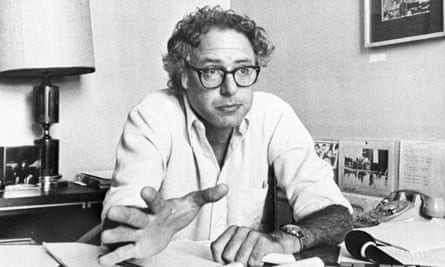 Bernie Sanders in 1981, six months after scoring a surprise victory to become mayor of Burlington.
