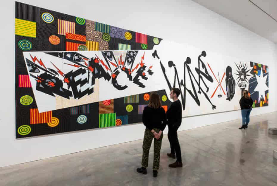 Peace Heals, War Kills (Big Ass Mutha Fuckin Mural) (2011)