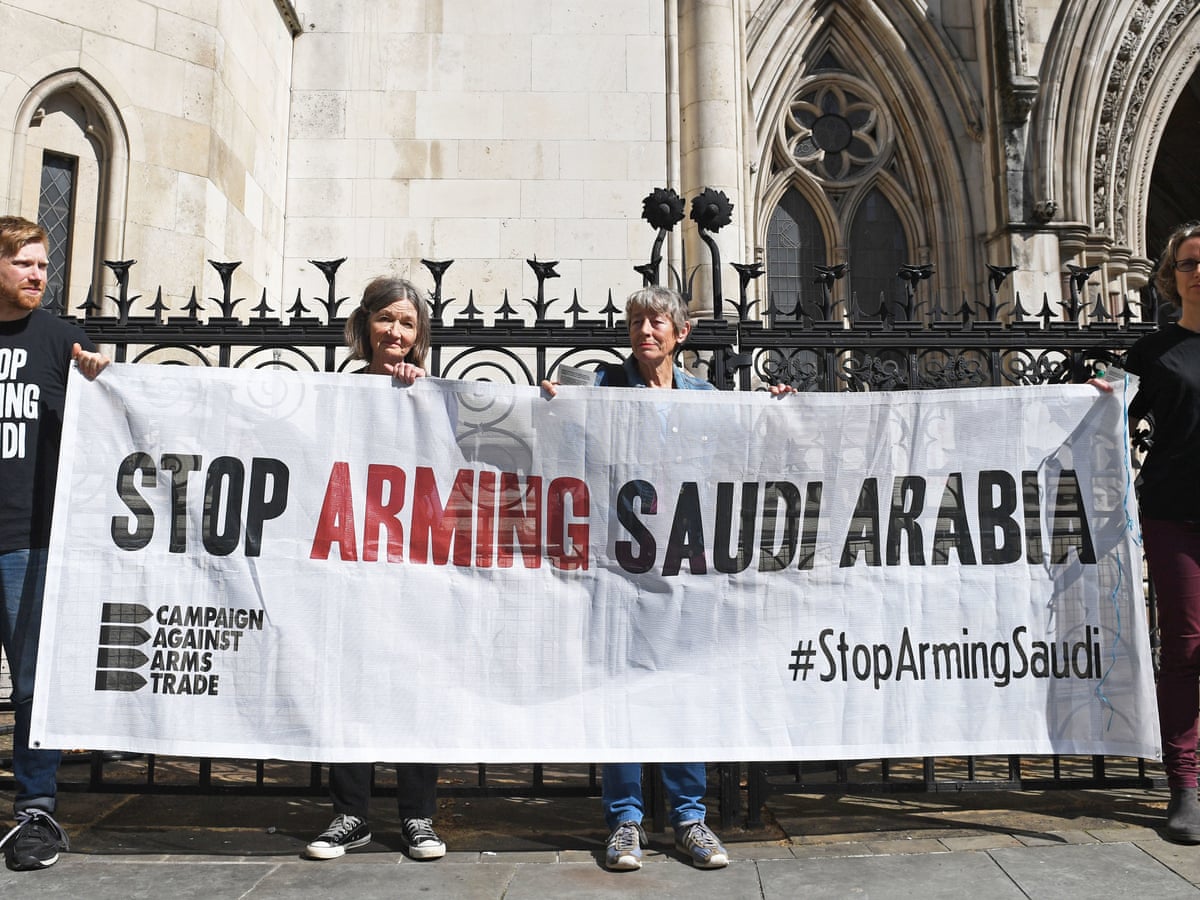 High Court To Hear Legal Battle Over Uk Arms Sales To Saudi Arabia Arms Trade The Guardian