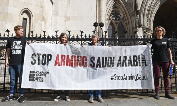 The court of appeal was ruling on a challenge brought by Campaign Against Arms Trade (CAAT) over the UK government’s decision to continue sales of military equipment to Saudi Arabia.