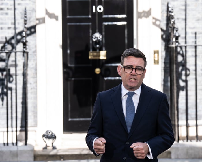 Andy Burnham pledges to end rough sleeping in first speech as prime minister – UK politics live