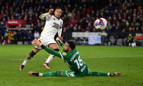 Championship roundup: Sheffield United’s unbeaten run ended by Archer