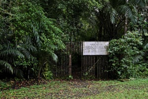 The entrance of what was the prison