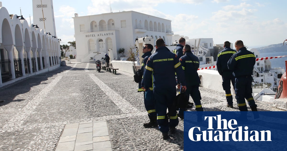 State of emergency declared on Santorini after earthquakes shake island State of emergency declared on Santorini after earthquakes shake island