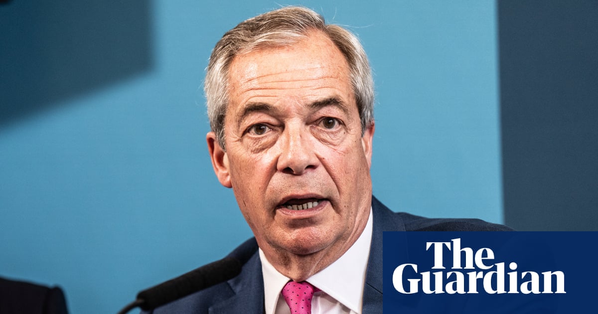 Unions rebuff Farage and say Reform ‘cosplaying’ as workers’ champions