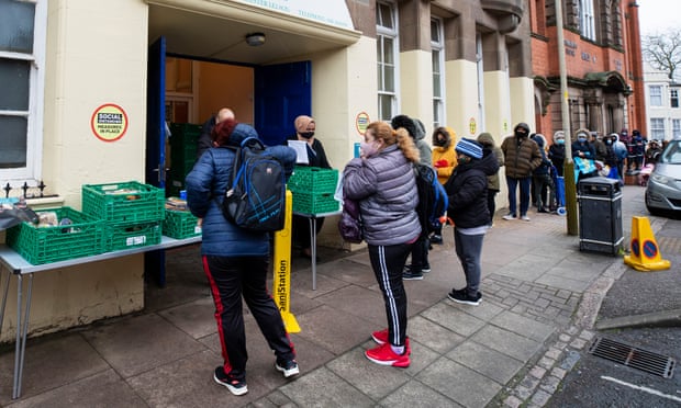 Wesley Hall Community Centre food bank in Leicester
