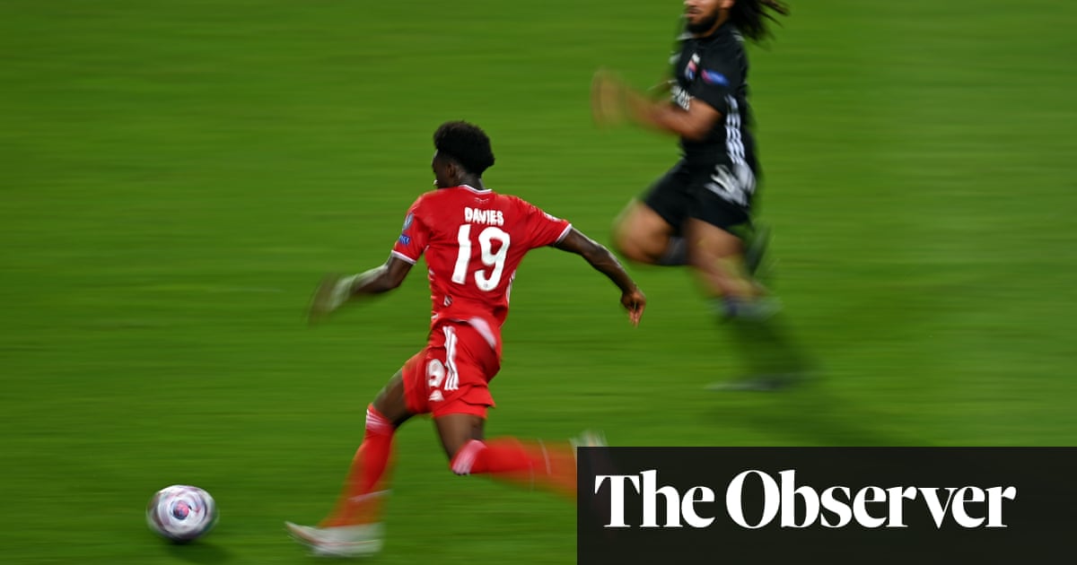 Alphonso Davies Bayern Munich S Roadrunner Speeds On To Centre Stage Andy Brassell Football The Guardian