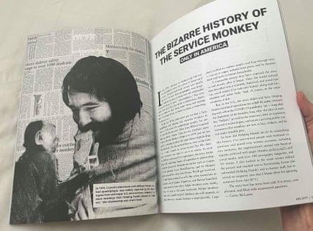 a page from a zine