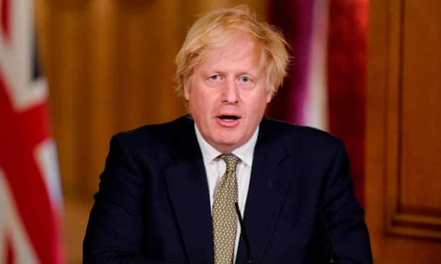 Boris Johnson defends his chief aide at the Downing Street briefing on Sunday