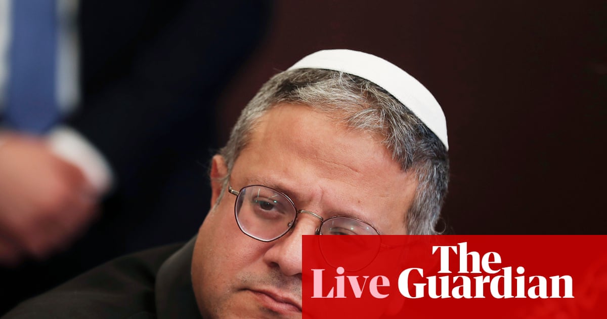 Israeli minister posts video online confronting Palestinian detainee in his prison cell – as it happened