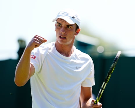 Oliver Tarvet in action on Monday.