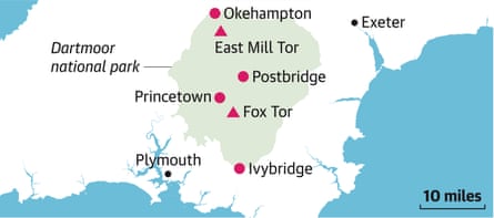 Dartmoor map