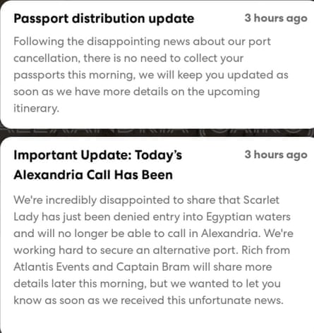Screenshot of images