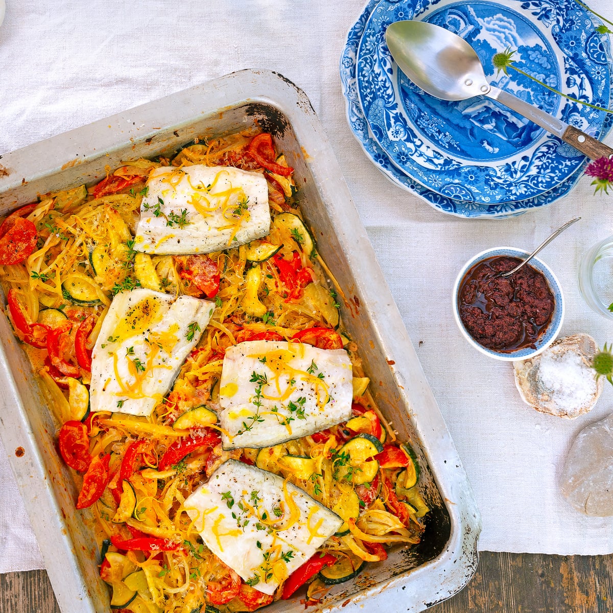 Tray Bake Keto Veggie Bake Halloumi Keto Vegetable Bake Grilled