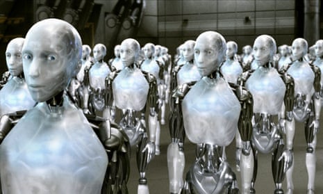 Human replicants in the 2004 film I, Robot.